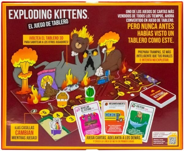 Exploding Kittens: El Juego de Tablero