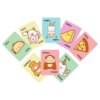 Taco, gato, cabra, queso, pizza
