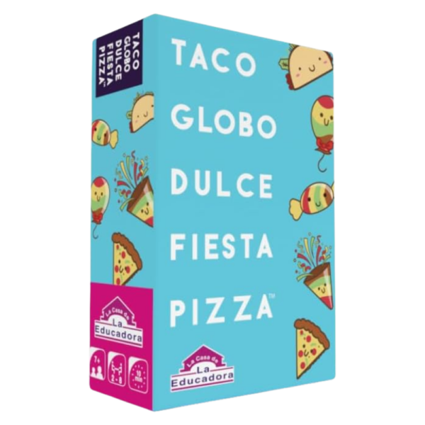 Taco, globo, dulce, fiesta, pizza