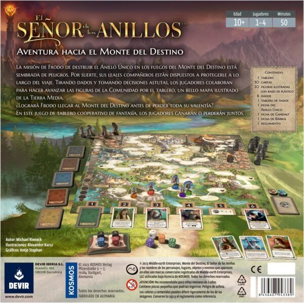 Anillos2 El señor de los anillos: Aventura Hacia el Monte del Destino